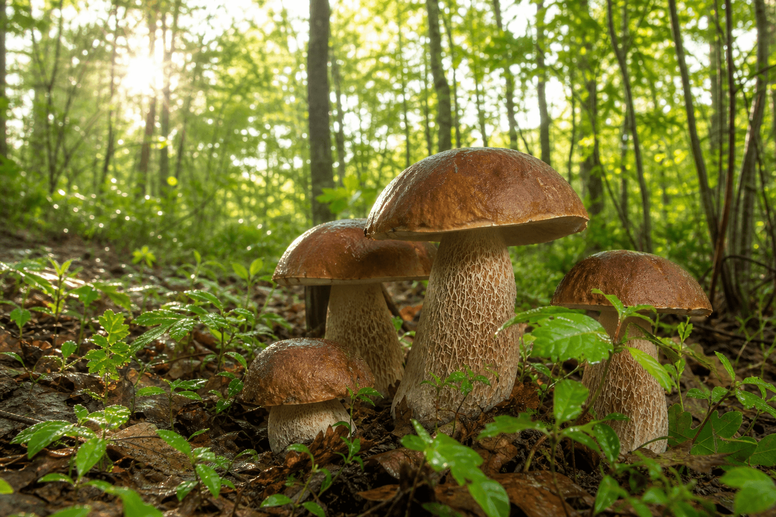 The first May porcini: where and when to find the early cep